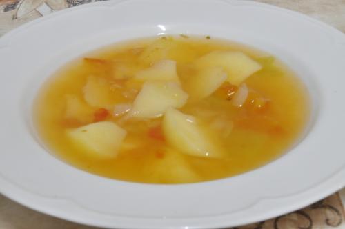 Ostrá bramborová polévka s rajčaty – Snadné recept z Usa kuchyně, hotový za 30 - 45 minut